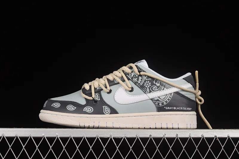 All Categories Nk SB Dunk Series Nk SB Dunk Low Low-top sneakers Pure original version Nk Dunk Low "Retro" Vibe style distressed Deconstructed shoelaces Smoke gray SB low-top sports and leisure sneakers DD1503-109